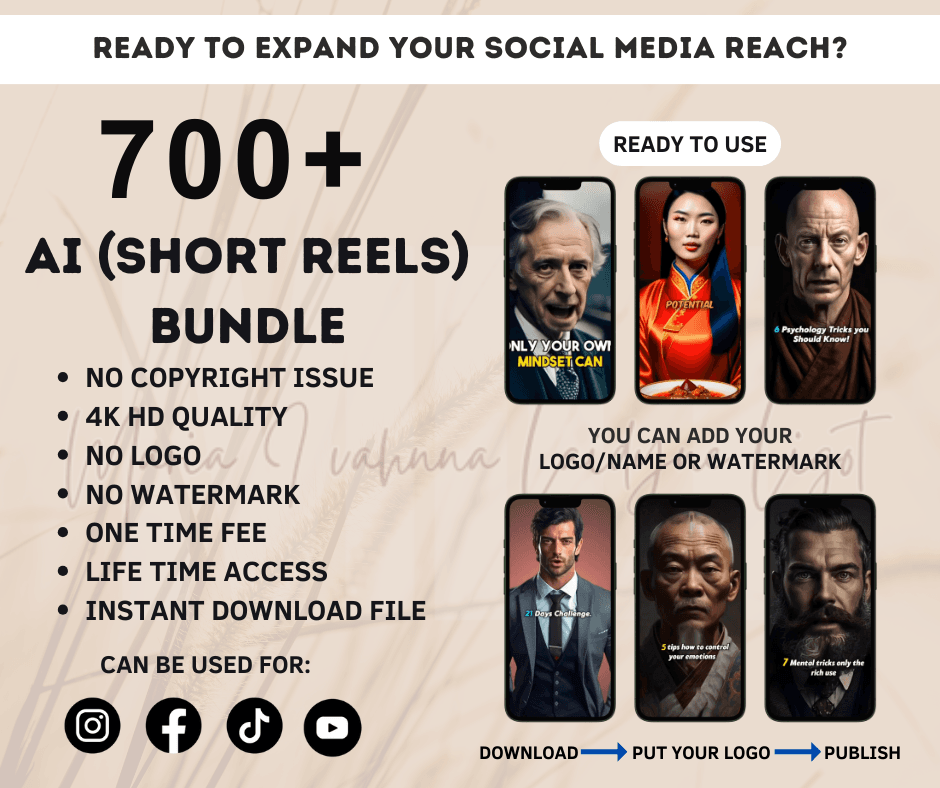 50,000 REELS BUNDLES