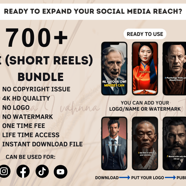 50,000 REELS BUNDLES