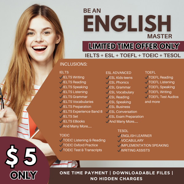ALL ENGLISH LANGUAGE FILES IELTS + ESL ADVANCED