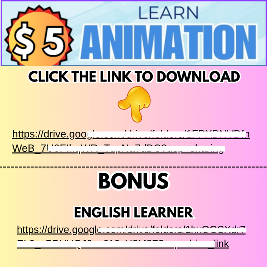Learn Animation BUNDLES