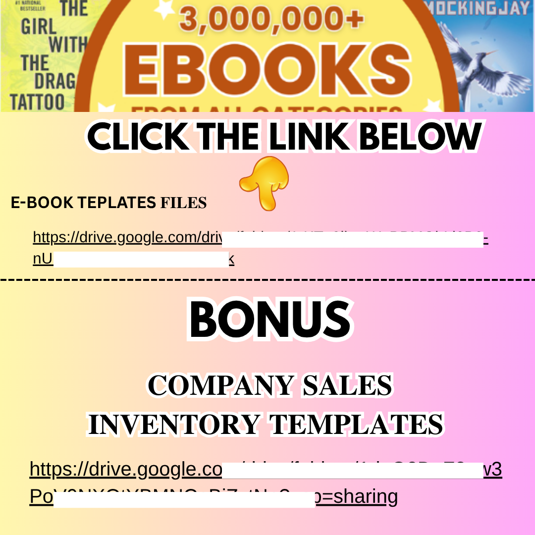 3 Million E-books Bundles
