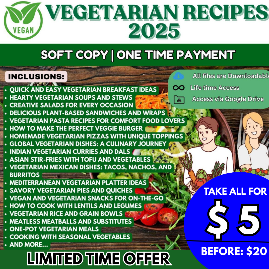 Vegetarian Recipe Bundles