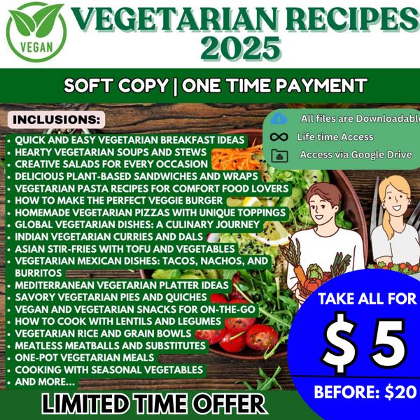 Vegetarian Recipe Bundles