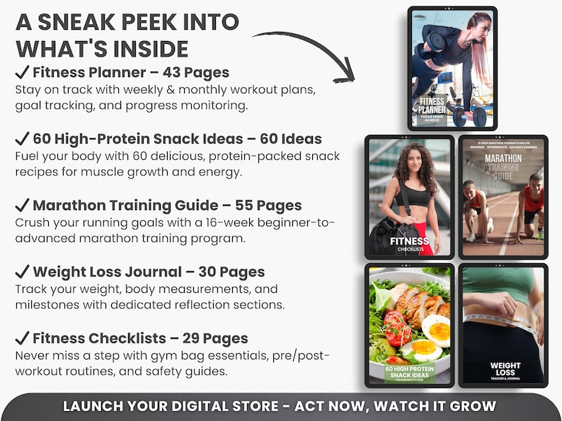 Mega Fitness Bundle With MRR and PLR Ready To Resell