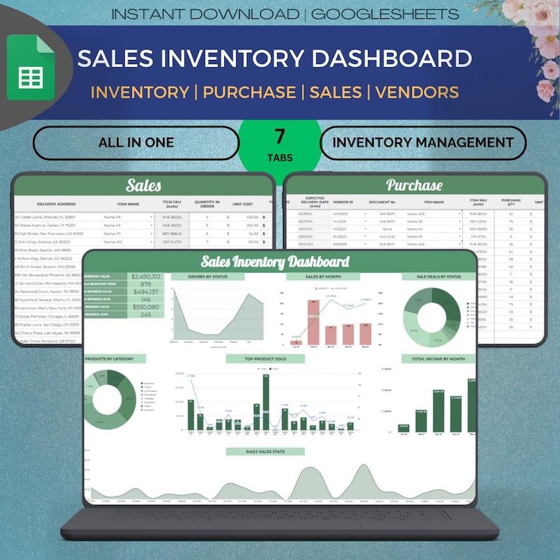 Sales Inventory Templates