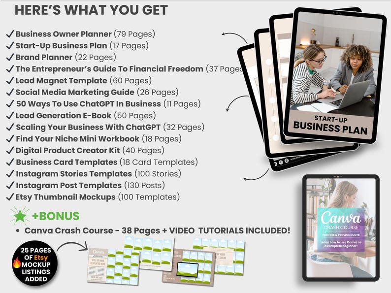 Business Planner Templates