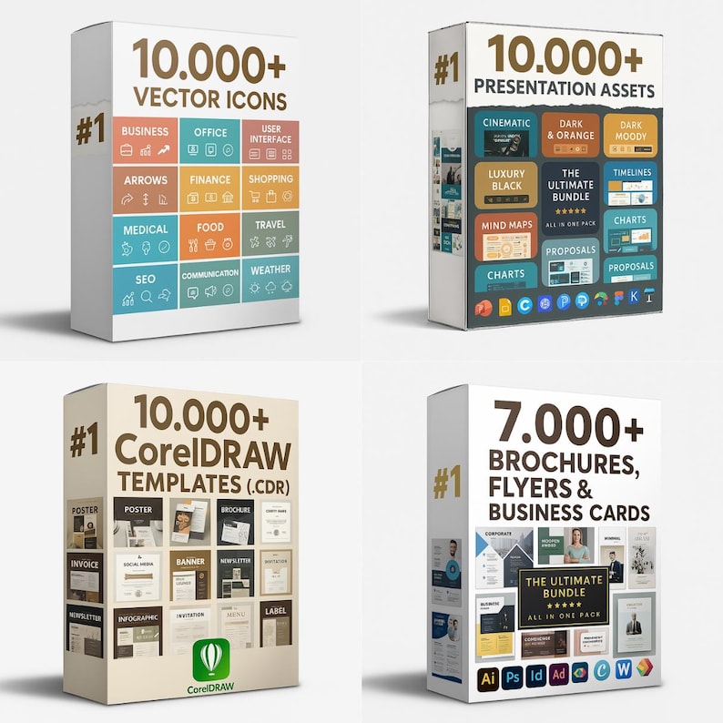 500GB+ Graphic Design Mega Bundle