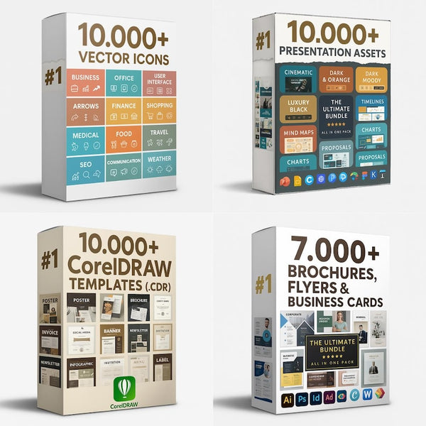 500GB+ Graphic Design Mega Bundle