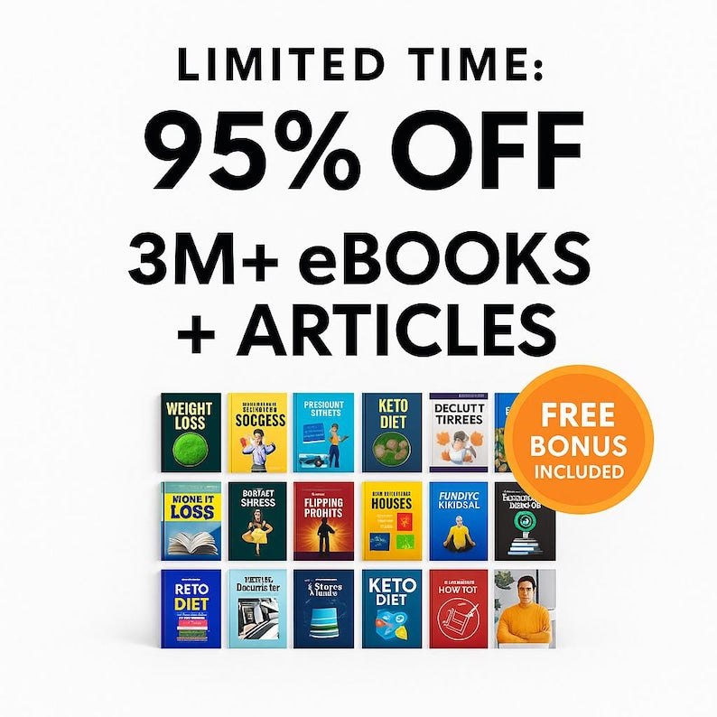3 Million E-books Bundles