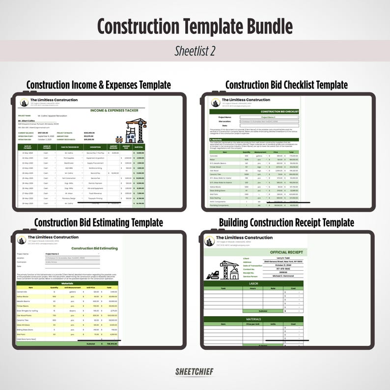 Construction Bundles