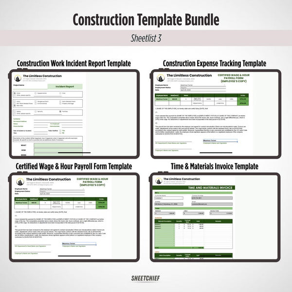 Construction Bundles