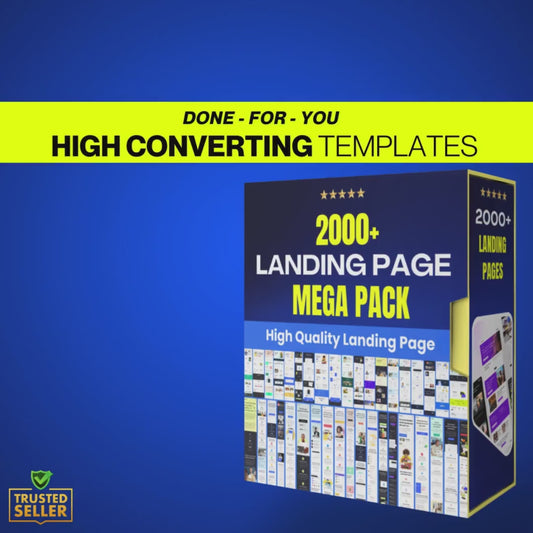 2000+ High-Converting Landing Page Templates