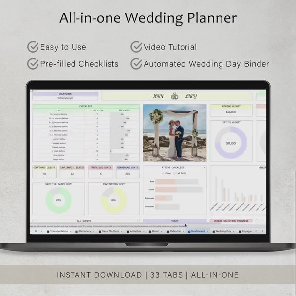 Wedding Planner Templates